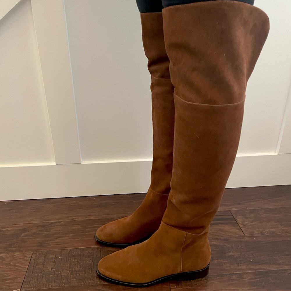 J Crew Over The Knee Suede Boots